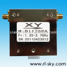 Tipo de guía de onda de 100 W 1.35-2.7 GHz SMA / N connect rf Aisladores de banda ancha